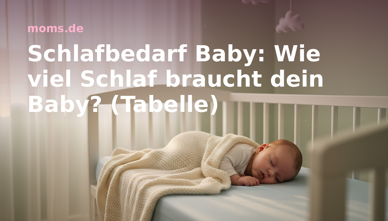 Schlafbedarf Baby: Wie viel Schlaf braucht dein Baby? (Tabelle)