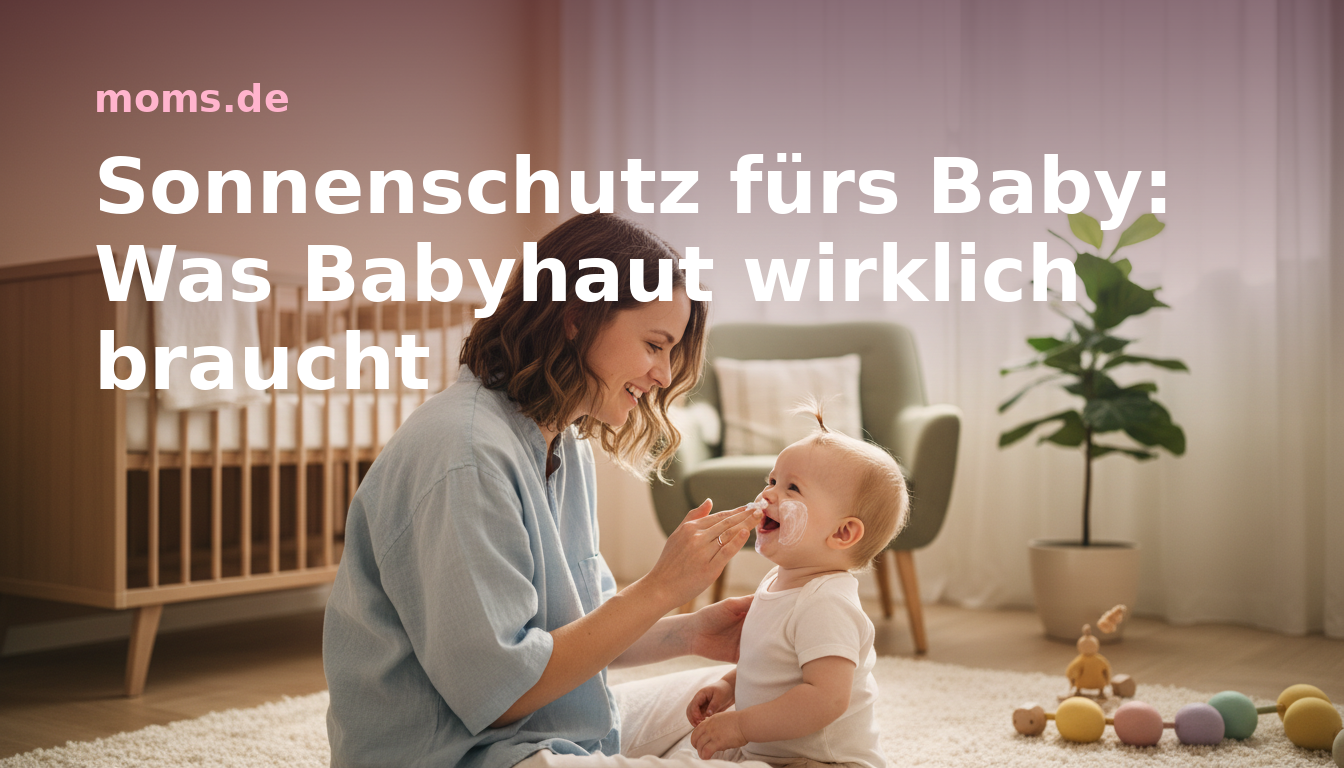 Sonnenschutz fürs Baby: Was Babyhaut wirklich braucht