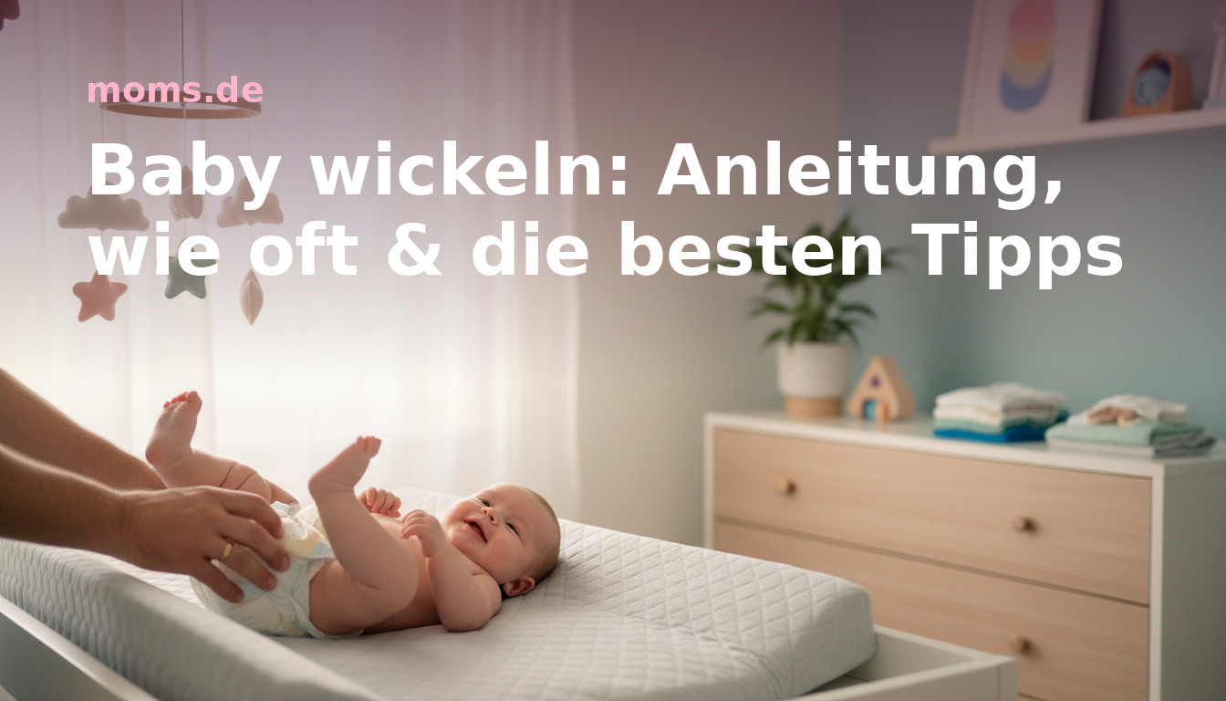 Baby wickeln: Anleitung, wie oft & die besten Tipps