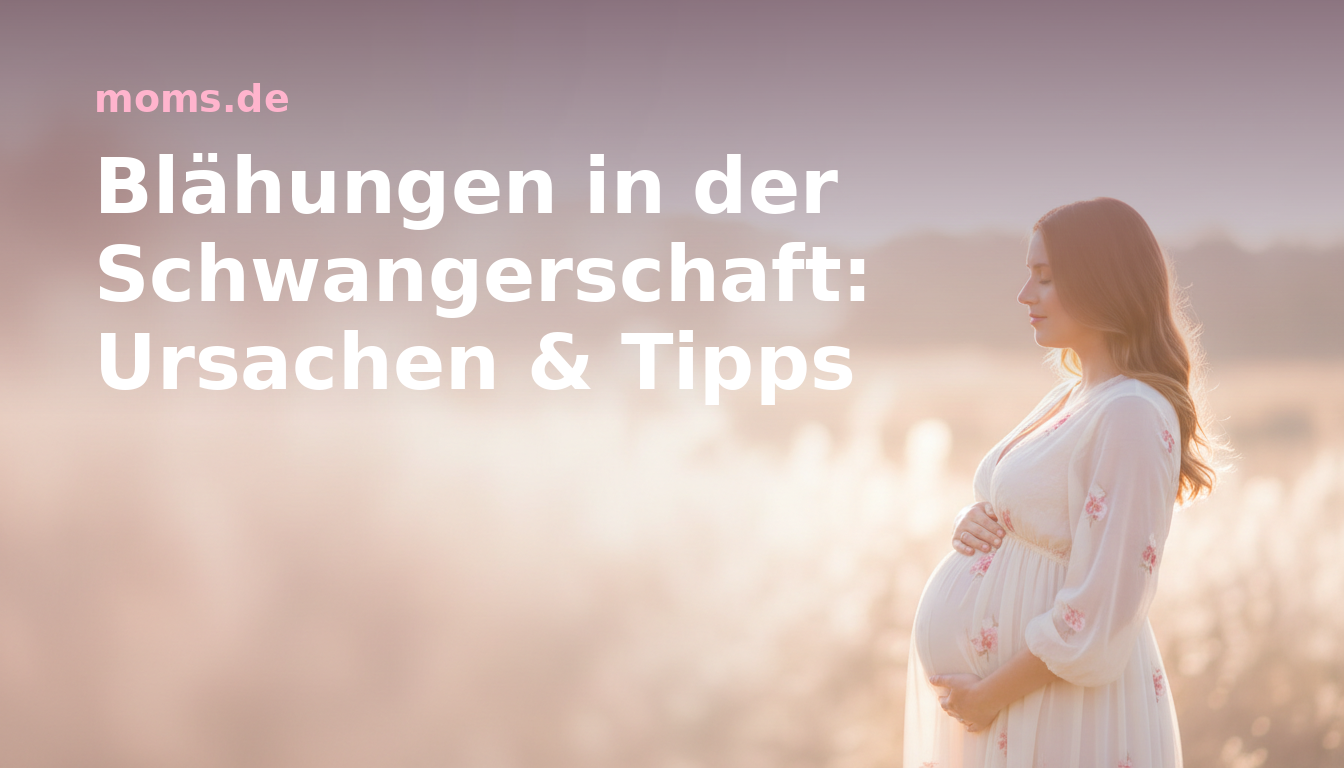Blähungen in der Schwangerschaft: Ursachen & Tipps