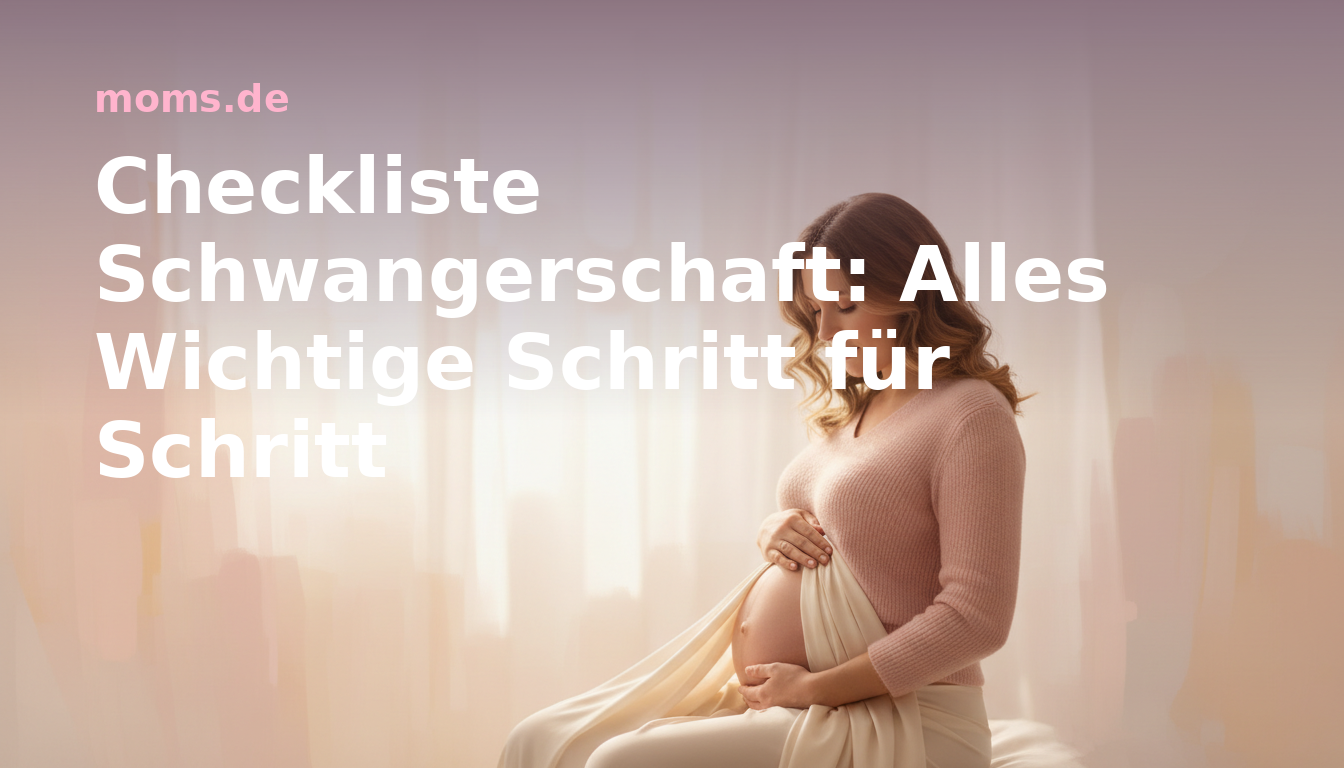 Checkliste Schwangerschaft: Alles Wichtige Schritt für Schritt