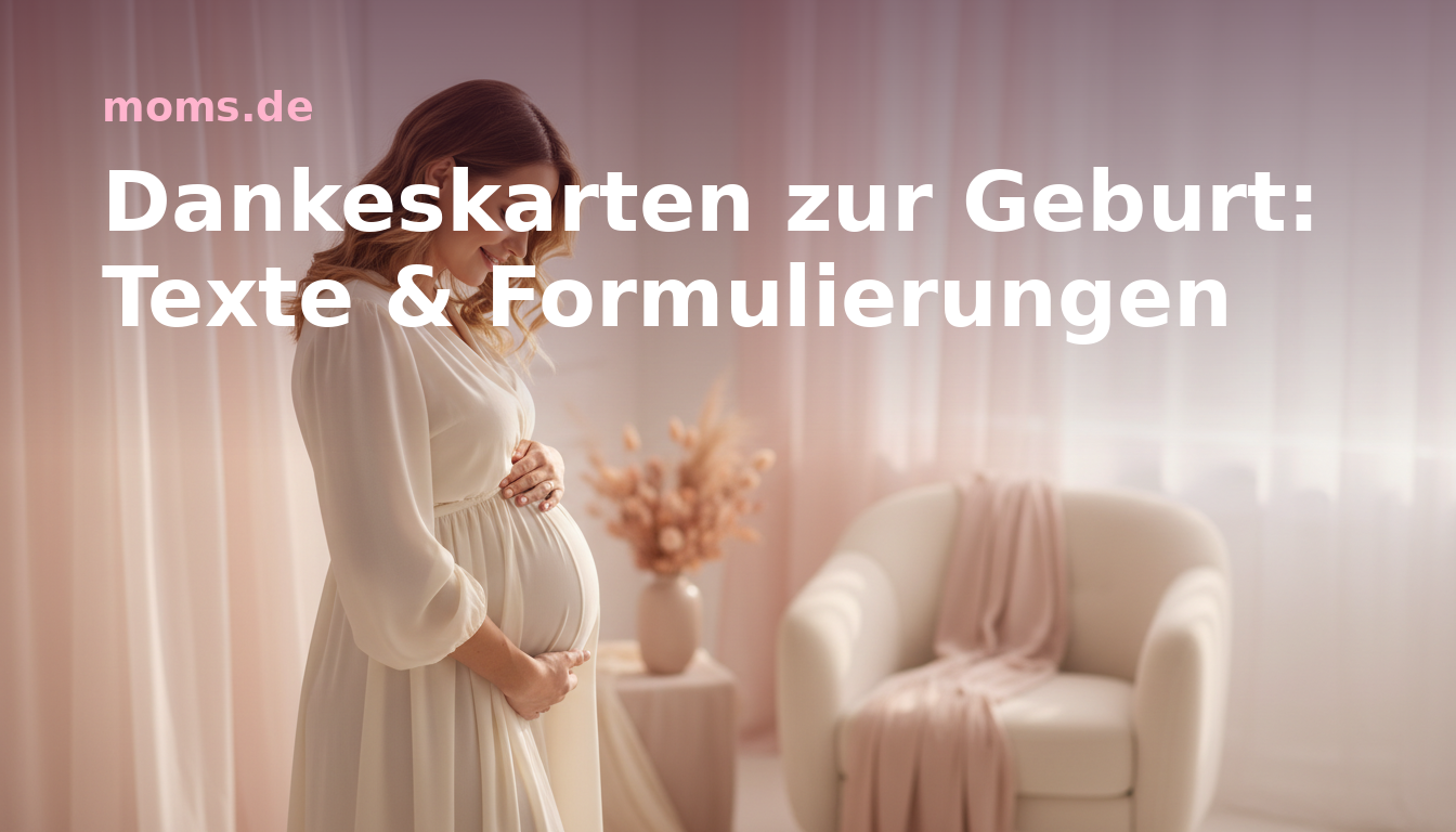 Dankeskarten zur Geburt: Texte & Formulierungen