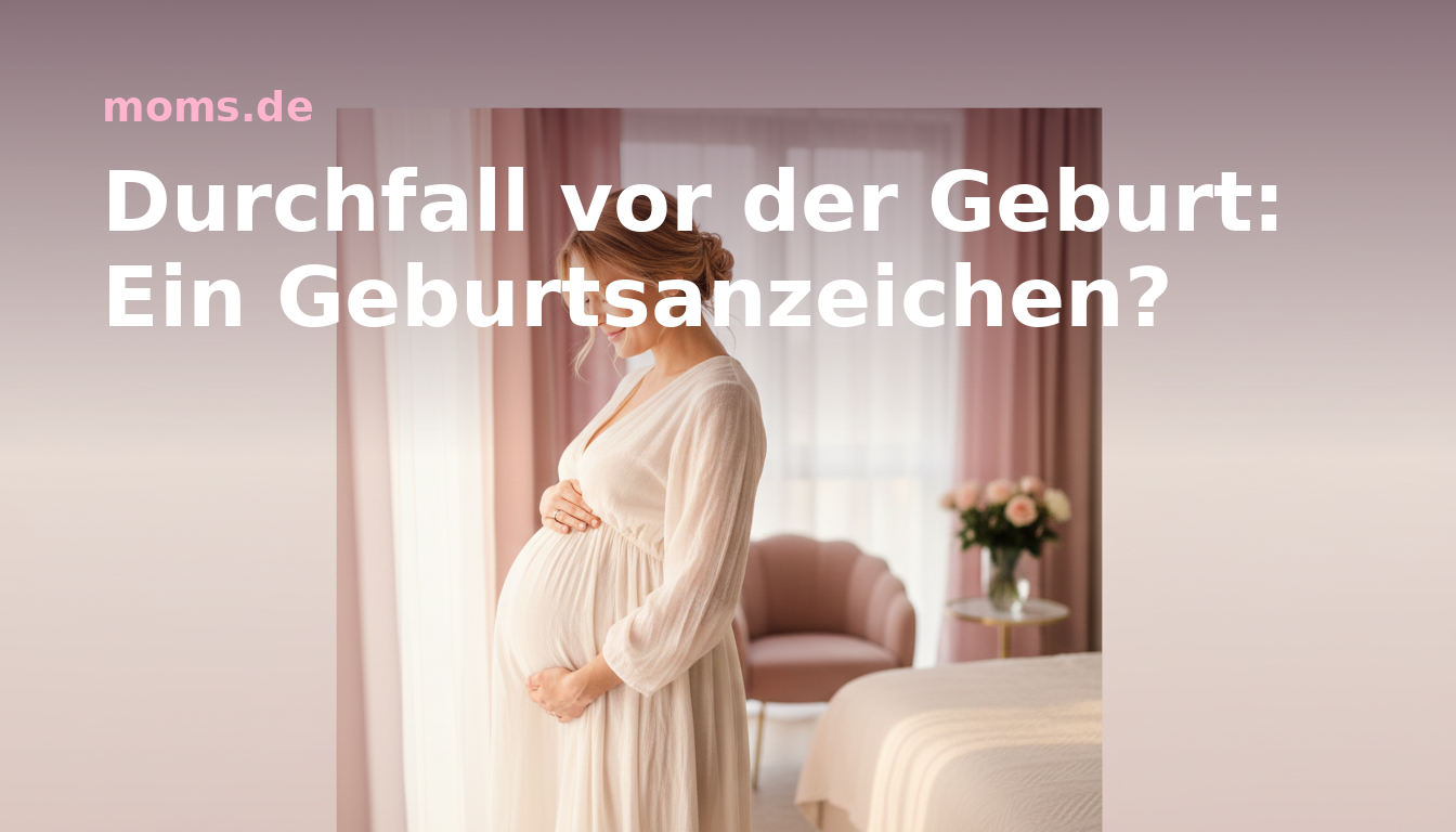Durchfall vor der Geburt: Ein Geburtsanzeichen?