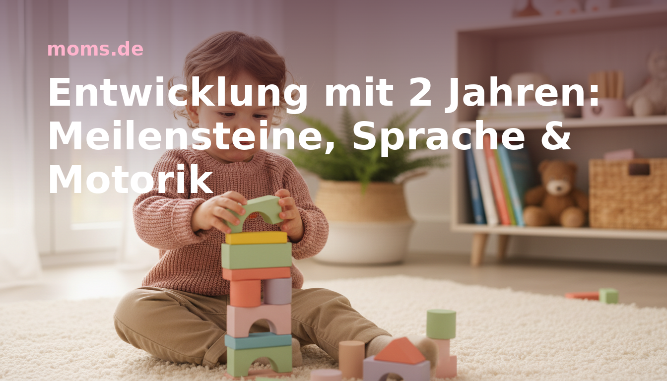 Entwicklung mit 2 Jahren: Meilensteine, Sprache & Motorik