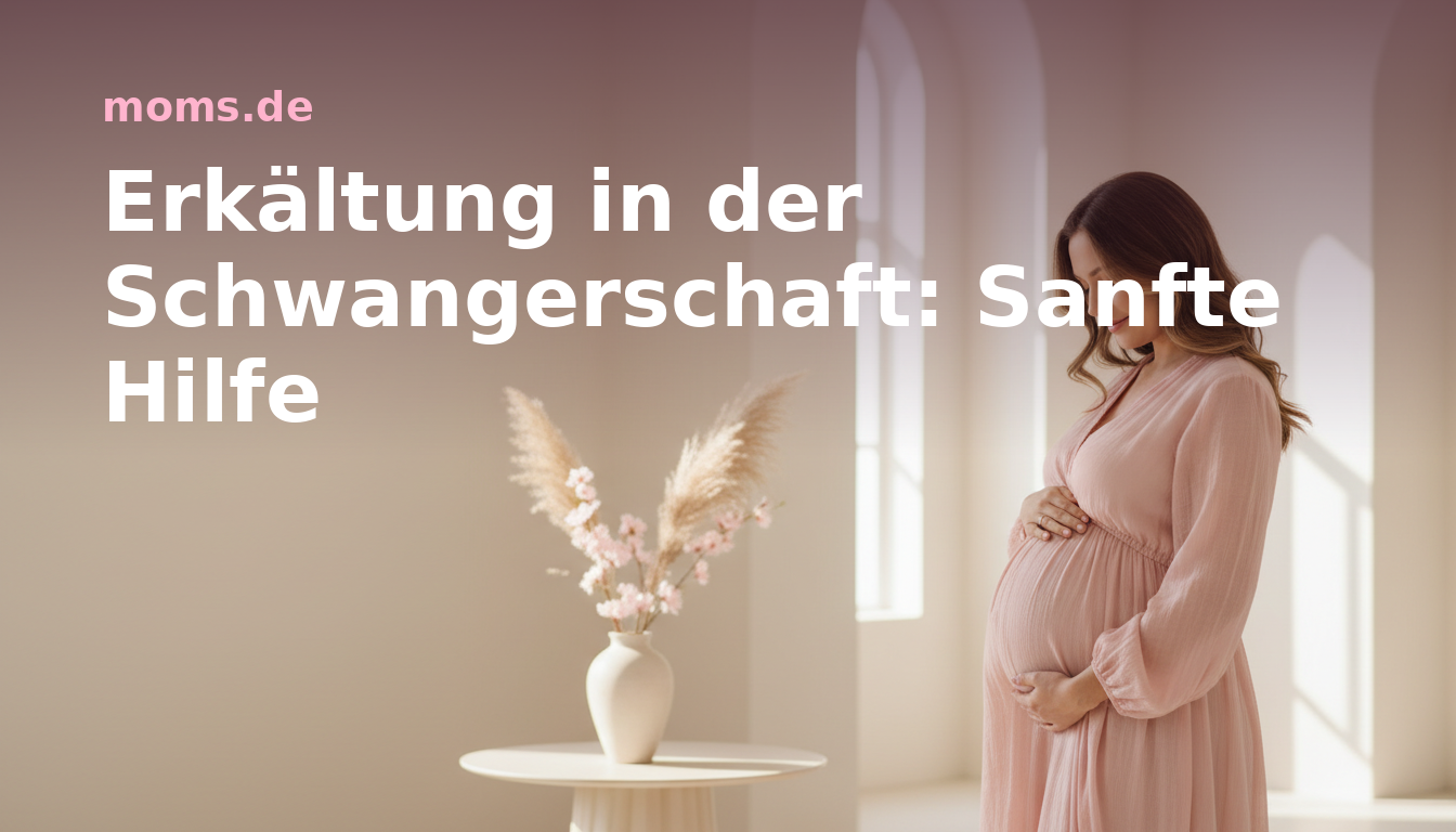 Erkältung in der Schwangerschaft: Sanfte Hilfe
