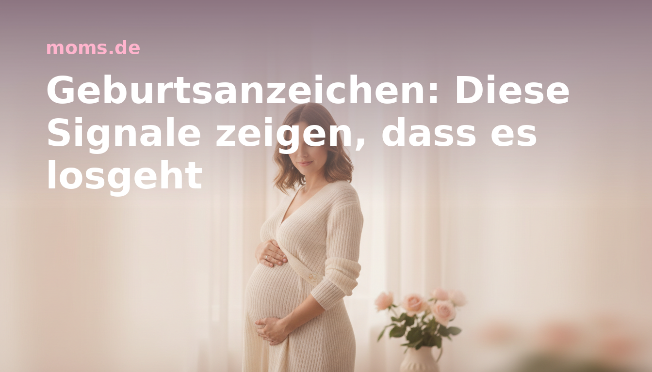 Geburtsanzeichen: Diese Signale zeigen, dass es losgeht