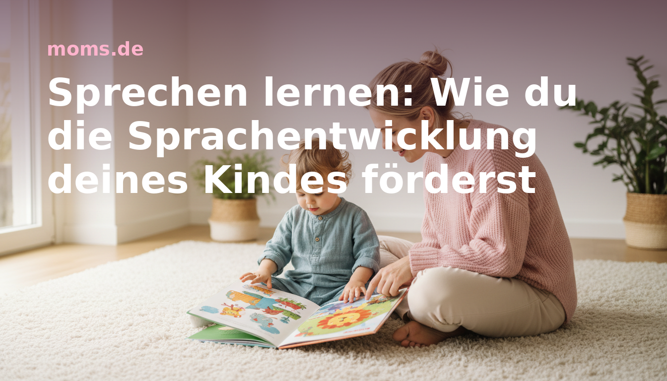 Sprechen lernen: Wie du die Sprachentwicklung deines Kindes förderst