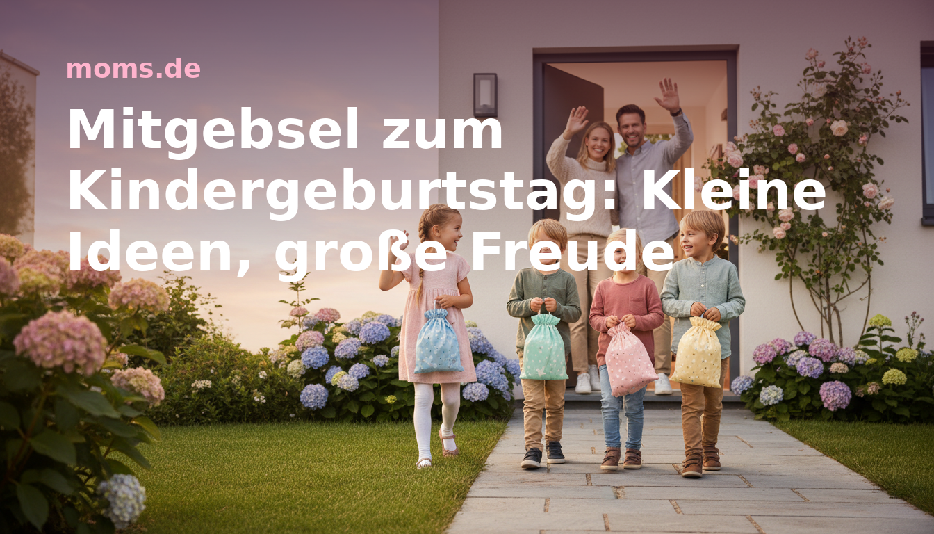 Mitgebsel zum Kindergeburtstag: Kleine Ideen, große Freude