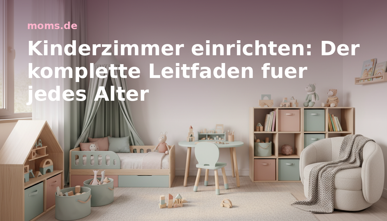 Kinderzimmer einrichten: Der komplette Leitfaden für jedes Alter