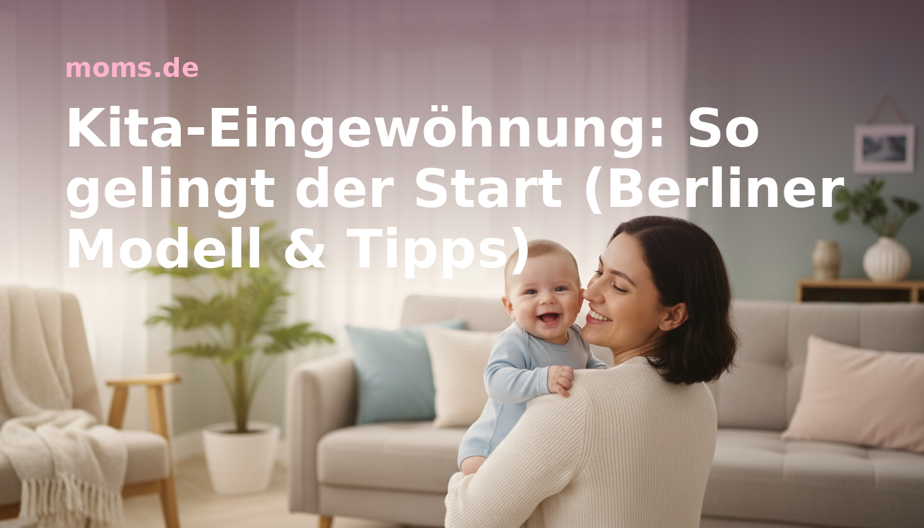 Kita-Eingewöhnung: So gelingt der Start (Berliner Modell & Tipps)