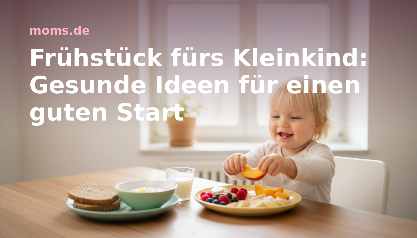 Frühstück fürs Kleinkind: Gesunde Ideen für einen guten Start