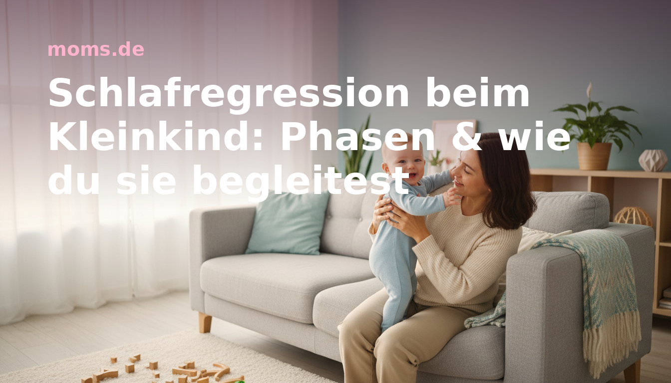 Schlafregression beim Kleinkind: Phasen & wie du sie begleitest