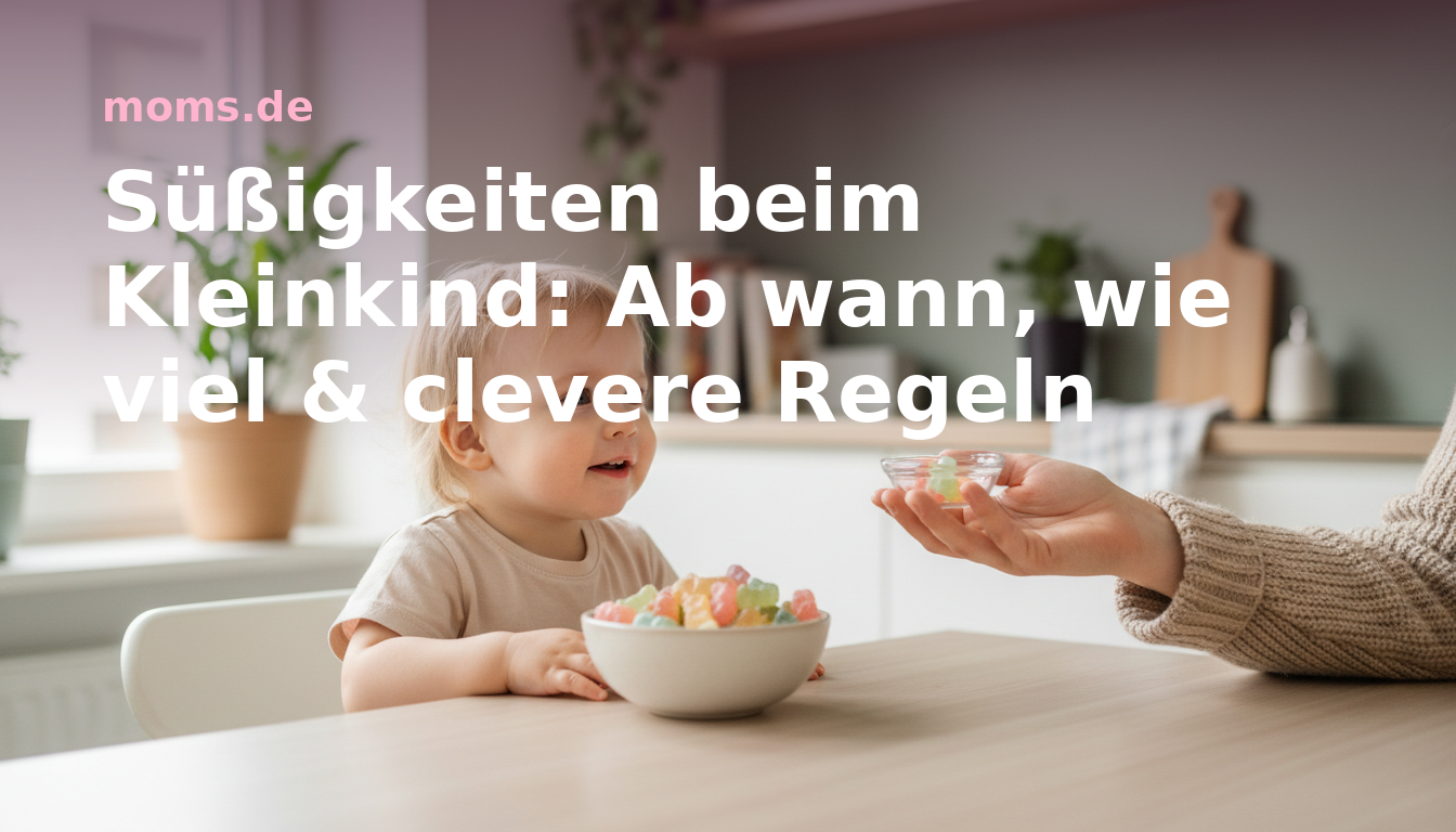Süßigkeiten beim Kleinkind: Ab wann, wie viel & clevere Regeln