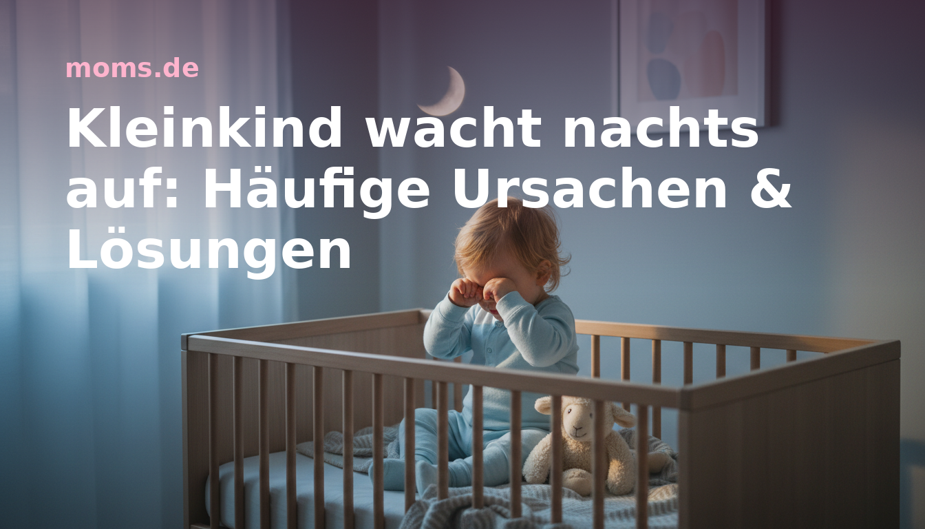Kleinkind wacht nachts auf: Häufige Ursachen & Lösungen