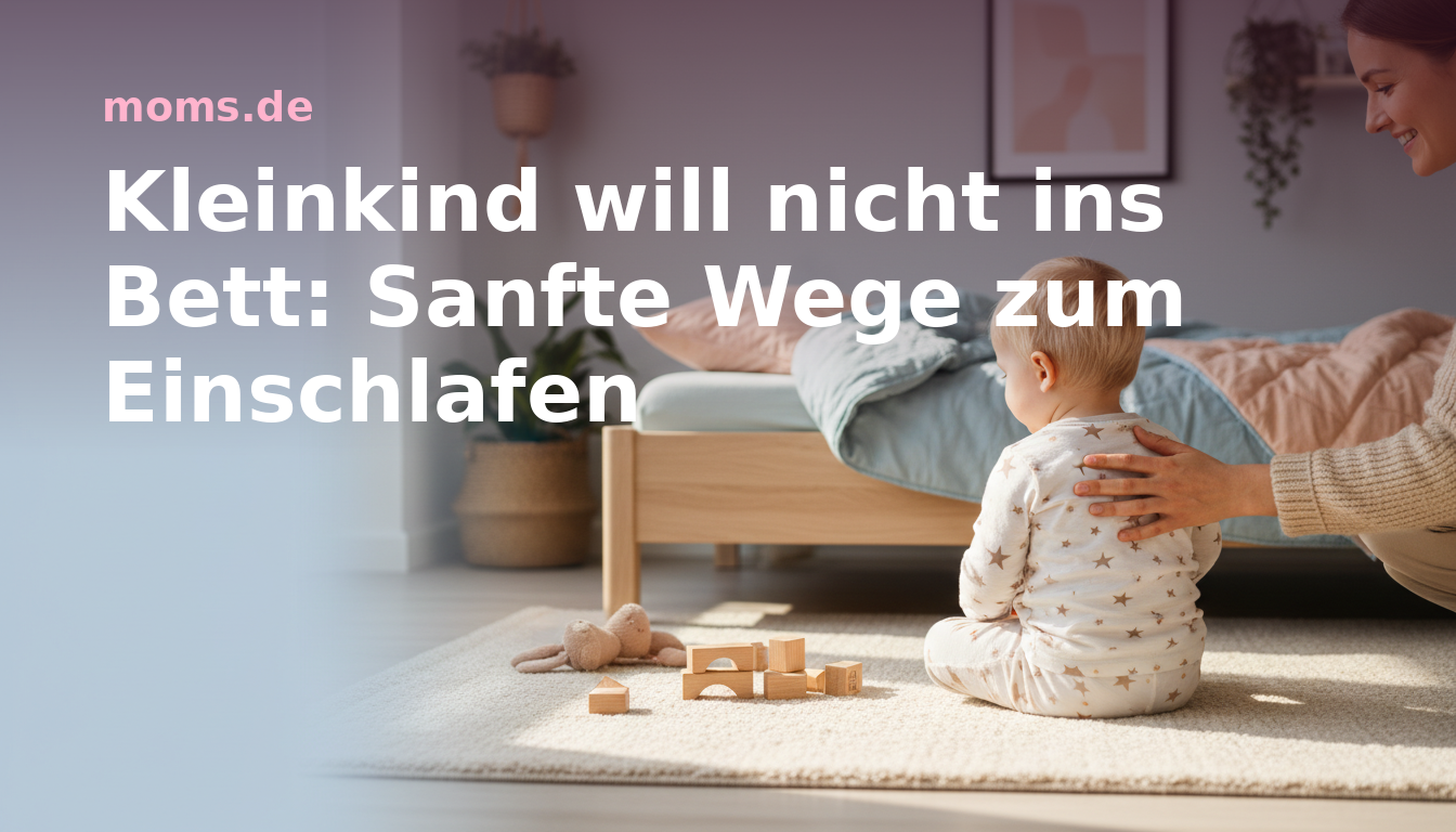 Kleinkind will nicht ins Bett: Sanfte Wege zum Einschlafen