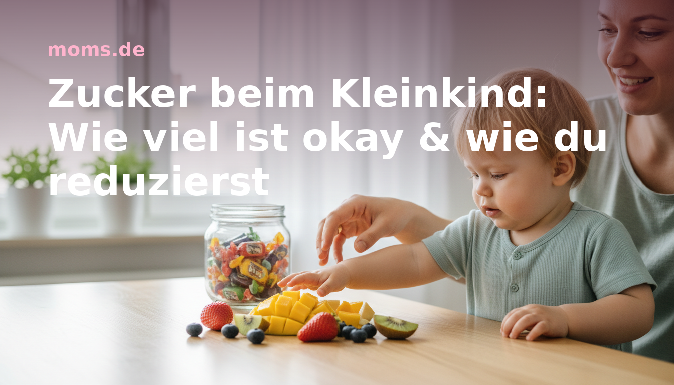 Zucker beim Kleinkind: Wie viel ist okay & wie du reduzierst