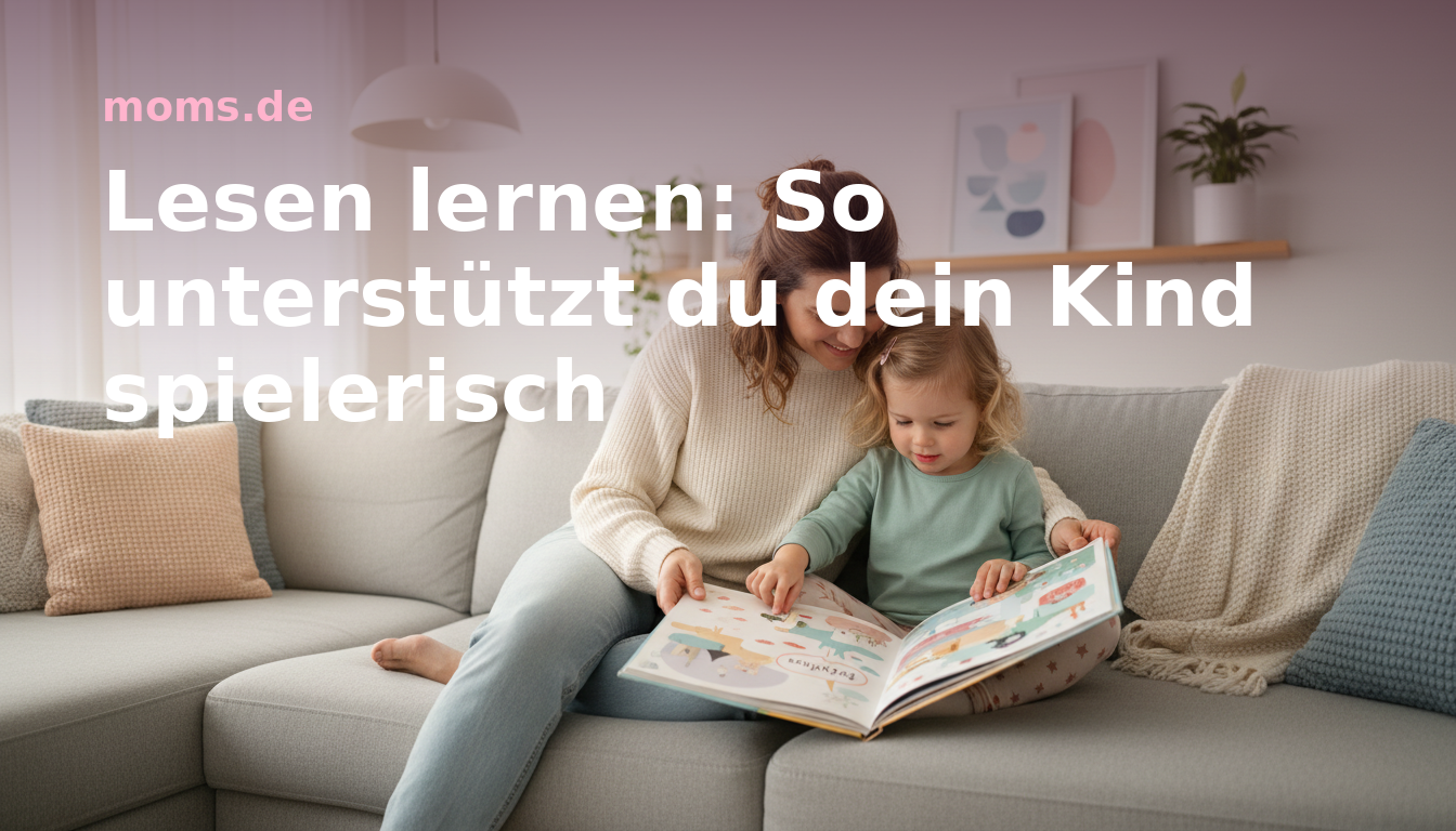 Lesen lernen: So unterstützt du dein Kind spielerisch