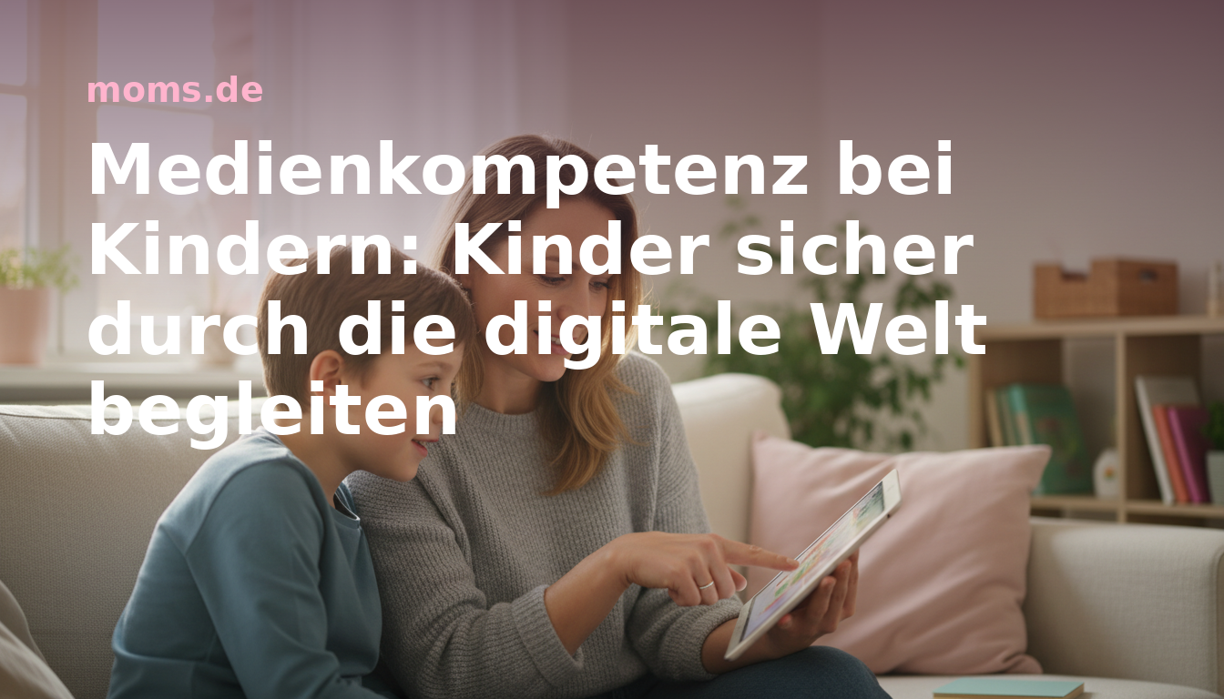 Medienkompetenz bei Kindern: Kinder sicher durch die digitale Welt begleiten