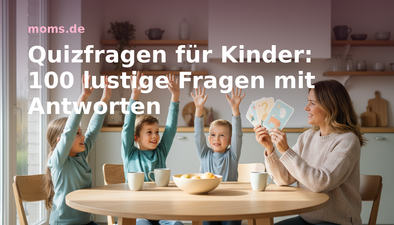 Quizfragen für Kinder: 100 lustige Fragen mit Antworten