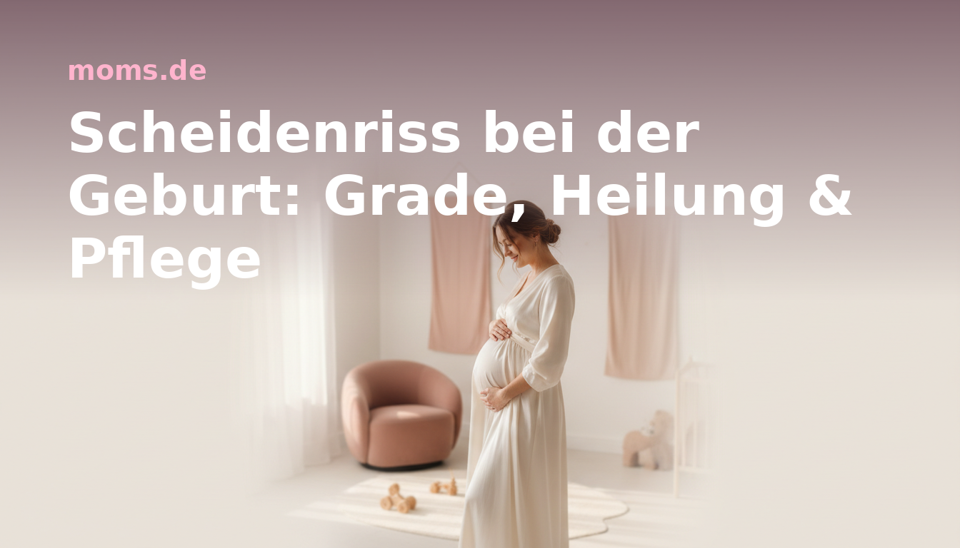 Scheidenriss bei der Geburt: Grade, Heilung & Pflege