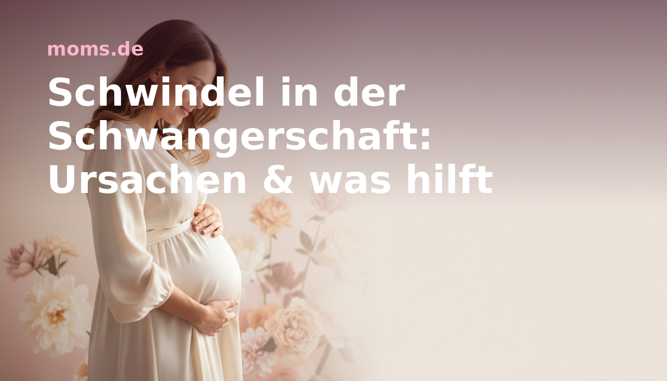 Schwindel in der Schwangerschaft: Ursachen & was hilft
