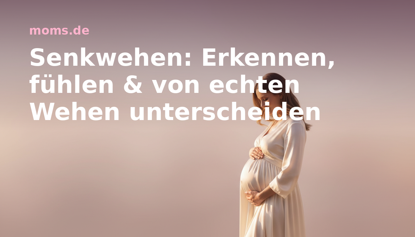 Senkwehen: Erkennen, fühlen & von echten Wehen unterscheiden