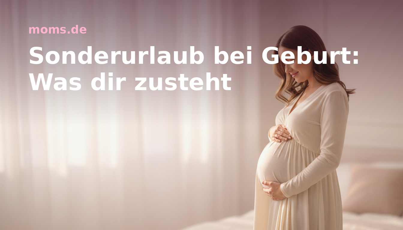 Sonderurlaub bei Geburt: Was dir zusteht