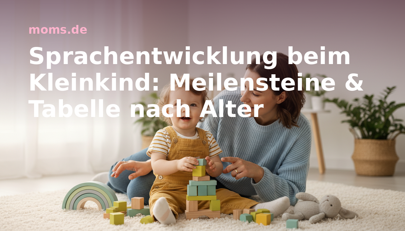 Sprachentwicklung beim Kleinkind: Meilensteine & Tabelle nach Alter
