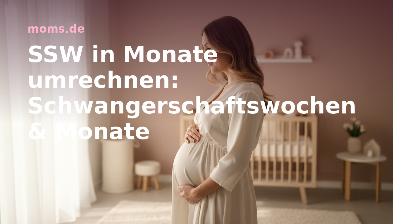 SSW in Monate umrechnen: Schwangerschaftswochen & Monate