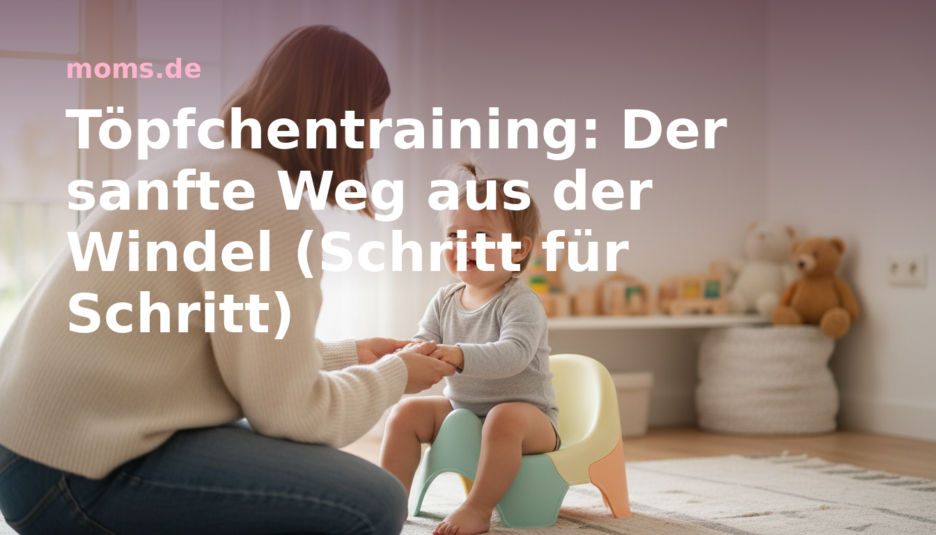 Töpfchentraining: Der sanfte Weg aus der Windel (Schritt für Schritt)