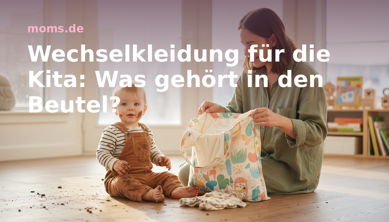 Wechselkleidung für die Kita: Was gehört in den Beutel?
