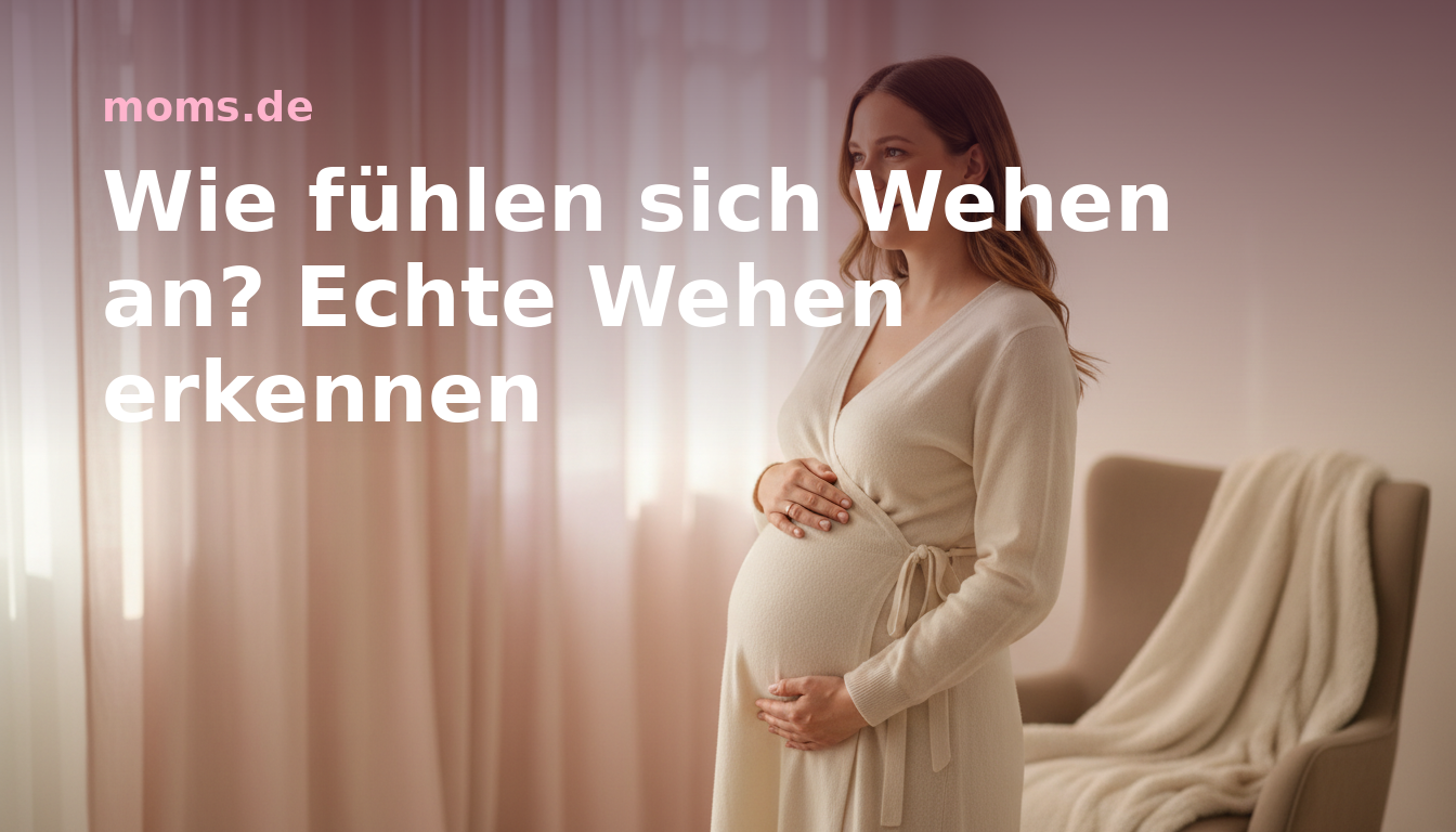Wie fühlen sich Wehen an? Echte Wehen erkennen