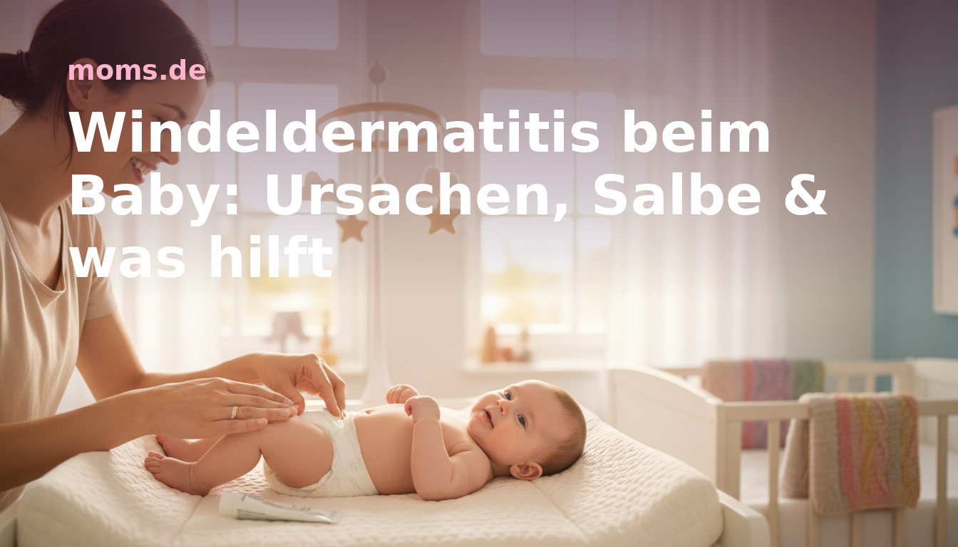 Windeldermatitis beim Baby: Ursachen, Salbe & was hilft