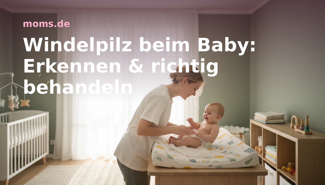 Windelpilz beim Baby: Erkennen & richtig behandeln