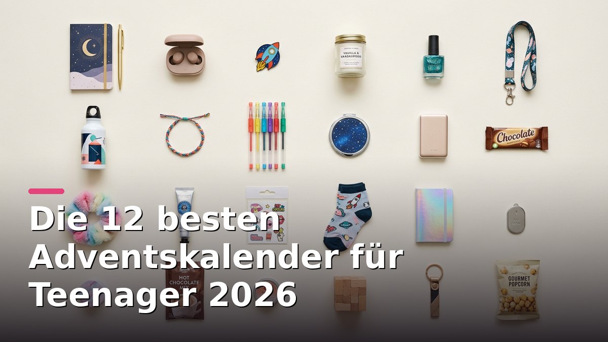 Die 12 besten Adventskalender für Teenager 2026