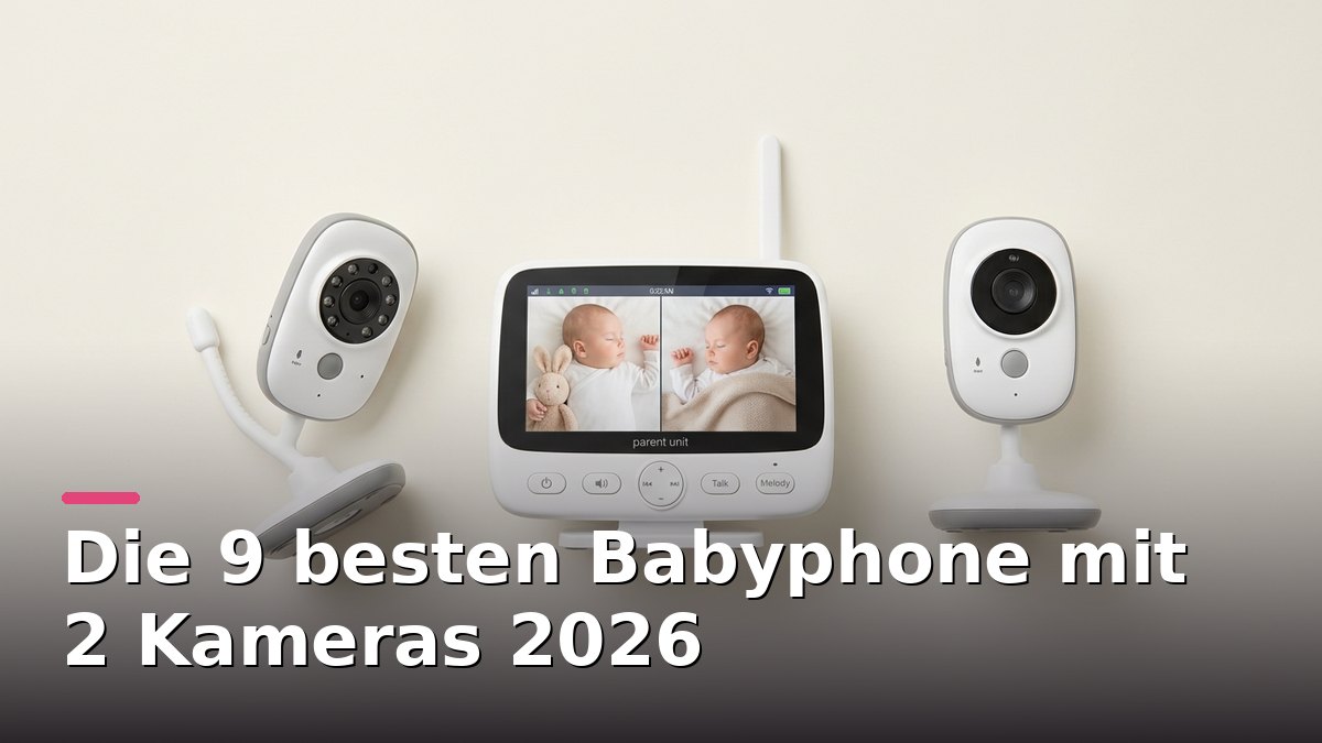 Die 9 besten Babyphone mit 2 Kameras 2026