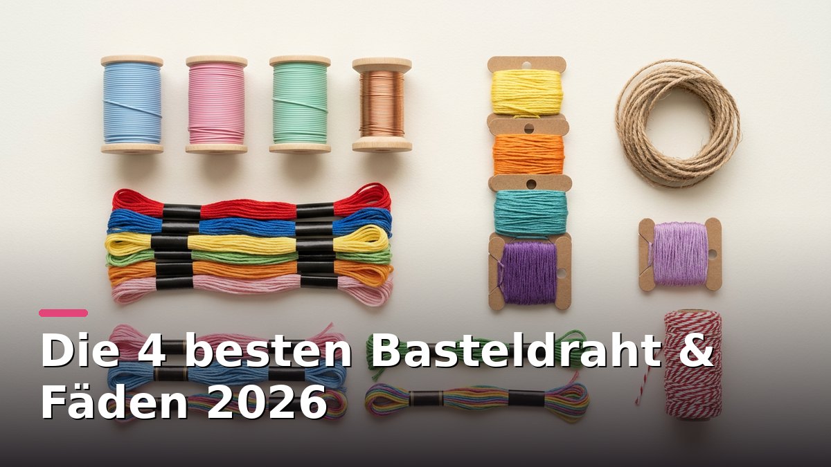 Die 4 besten Basteldraht & Fäden 2026