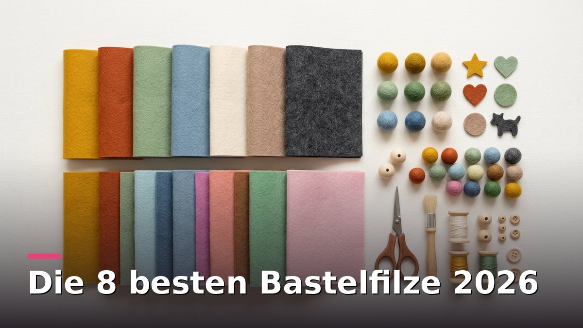Die 8 besten Bastelfilze 2026
