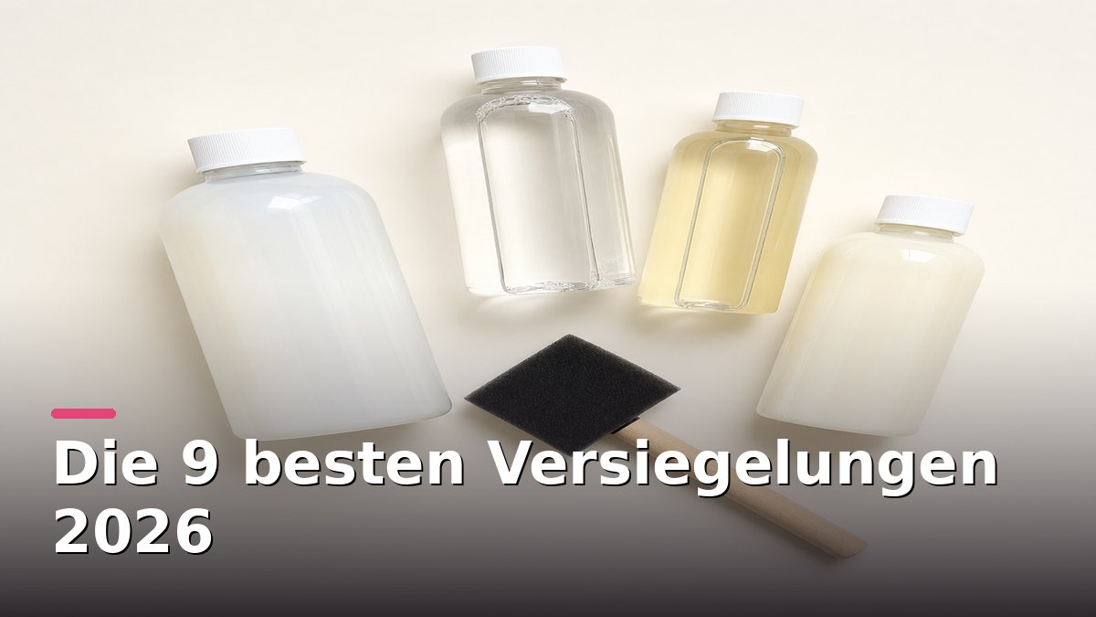 Die 9 besten Versiegelungen 2026